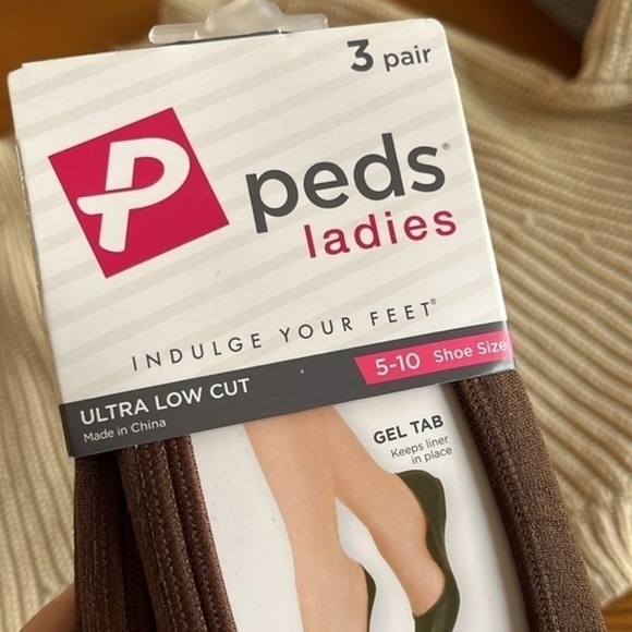 Peds low cut socks- 3‎ pack - Picture 3 of 3